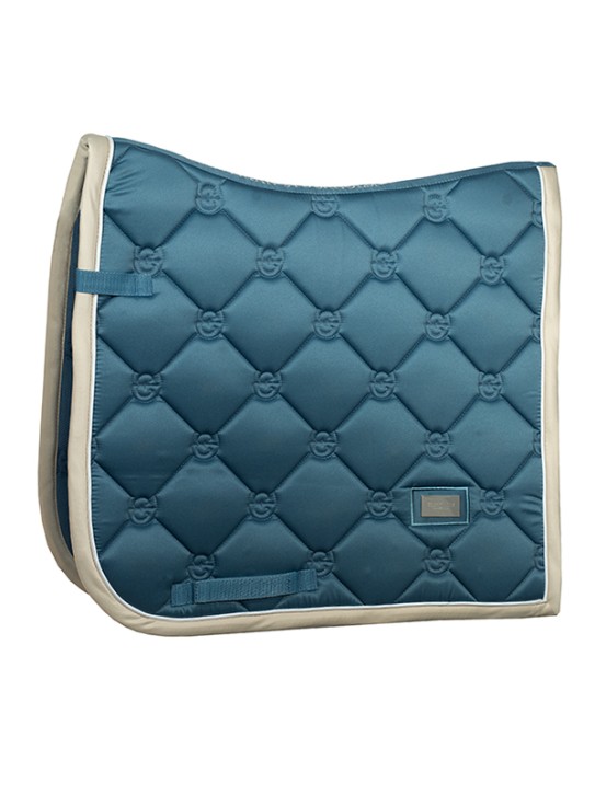 Equestrian Stockholm Dressur Schabracke Stone Blue Full