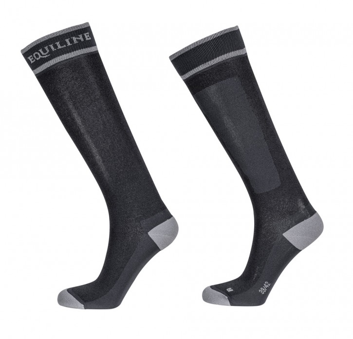 Equiline Reitsocken Elsone Schwarz 43/46