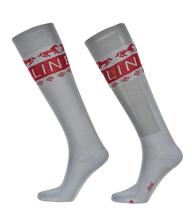 Equiline Reitsocken Blitzen Grau