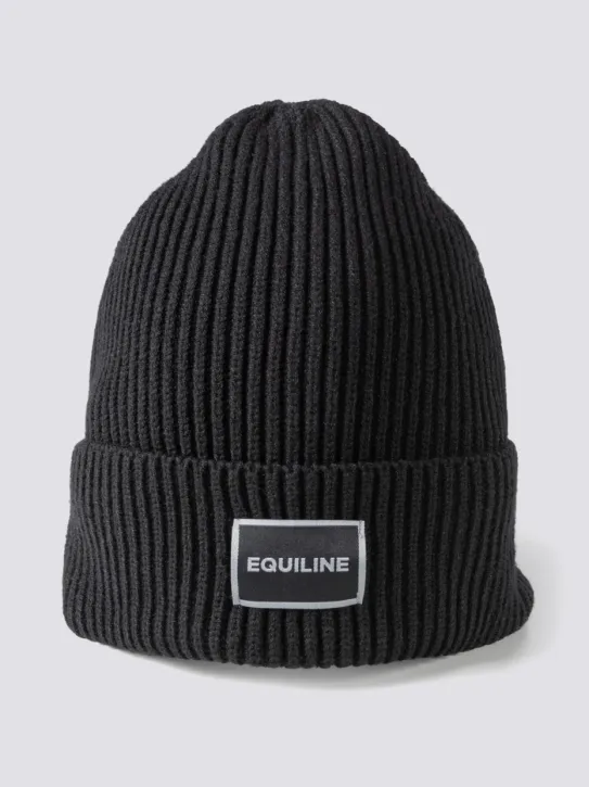 Equiline EQCap Strickmütze schwarz