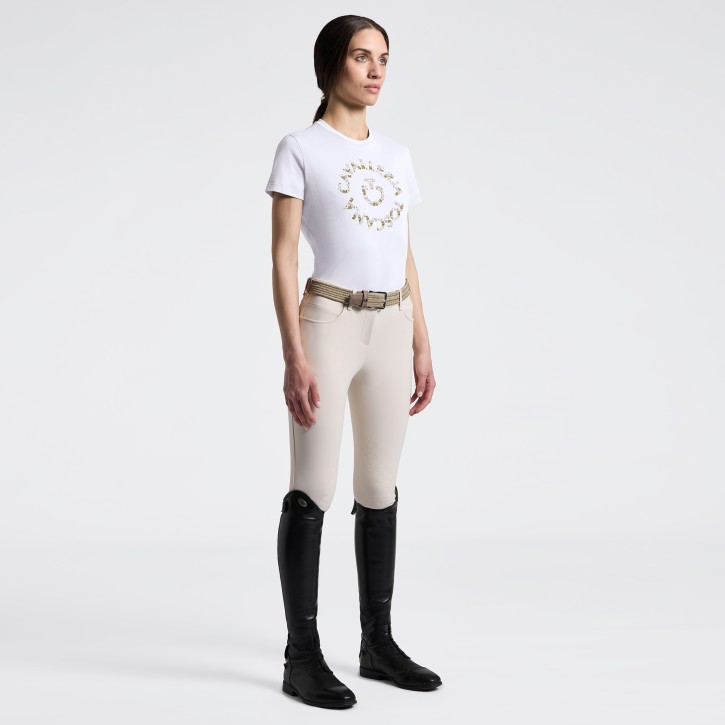 Cavalleria Toscana T-Shirt Damen Weiß XS