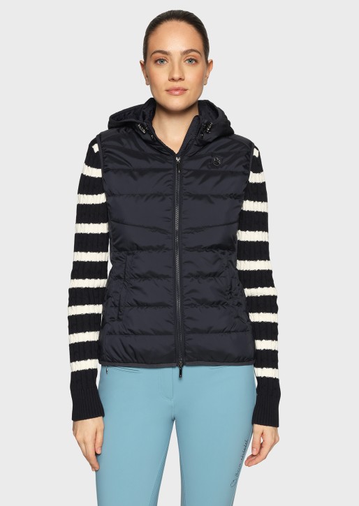 Samshield ALTA BADIA Puffer-Weste für Damen – Navy