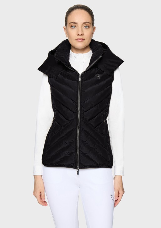 Damenweste Chamonix von Samshield – schwarz, elegant & funktional