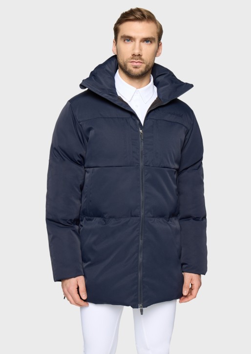 Samshield Herren Winterjacke Maximilian mit Kapuze Navy