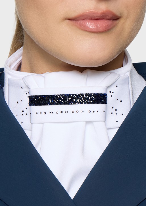 Samshield Plastron Damen Premium Holo – Elegantes Turnieraccessoire mit Swarovski®