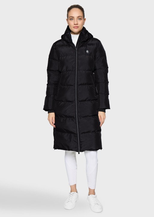Damen-Wintermantel Sierra von Samshield – Schwarz, warm & mit Glitzer XS