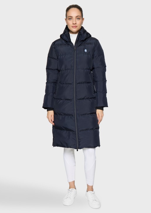 Damen-Wintermantel Sierra von Samshield – Navy, warm & mit Glitzer XS