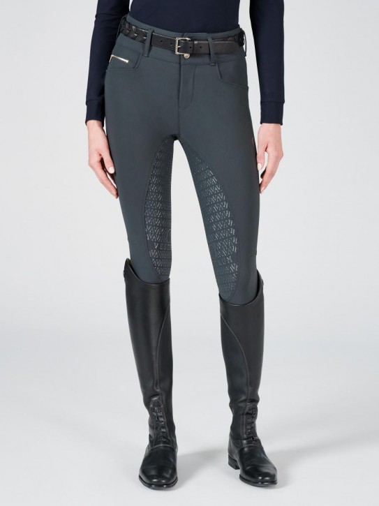 Vestrum Vollgrip Damenreithose Adria grau