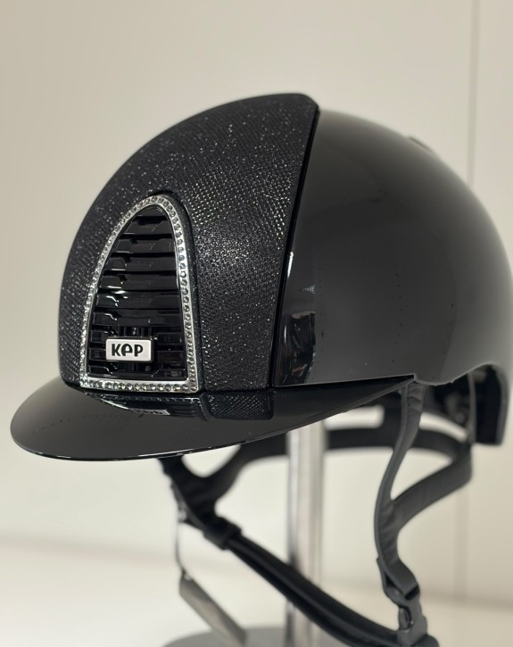 Kep Cromo 2.0 Polo Luminor mit großem Schild swarovski Frame schwarz und Inlay Schwarz