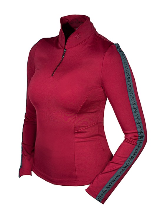 Equestrian Stockholm Power Top Wild Rose L