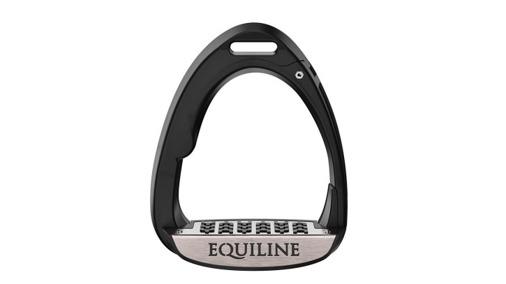 Equiline X-CEL Dressursteigbügel mit Sicherheitssystem mattschwarz