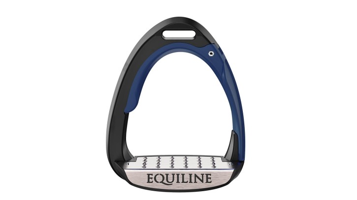 Equiline X-CEL Springsteigbügel mit Sicherheitssystem marineblau