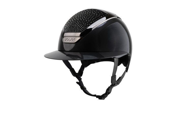 Kask Star Lady Pure Shine Anthracite Crystals Waterfence Diamond Mix 58