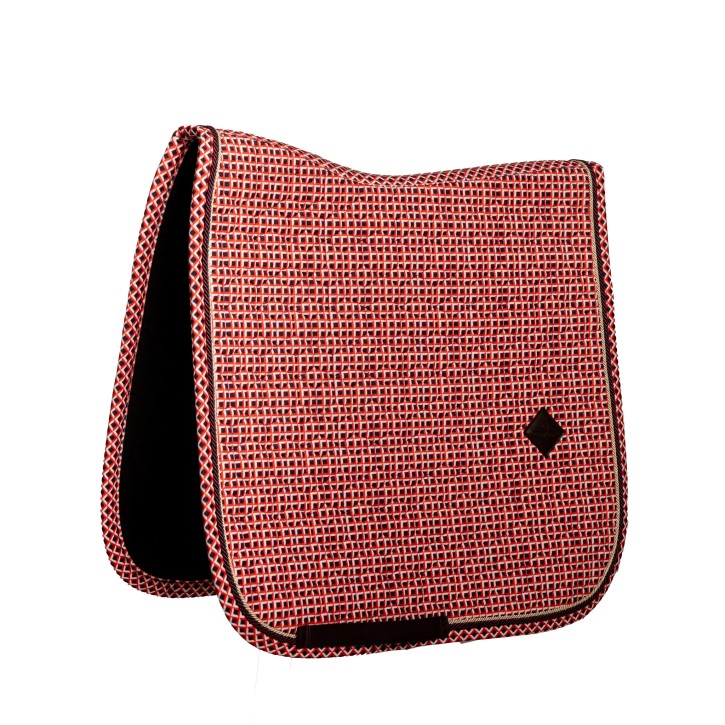 Kentucky Schabracke Velvet Print Dressur Violett