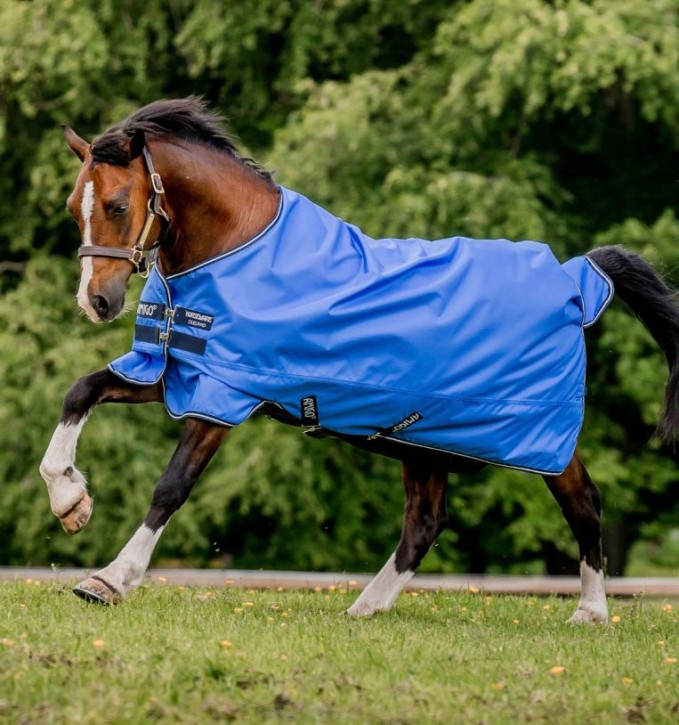 Horseware Amigo Hero Ripstop Lite Blue Navy & Grey 0g Gr. 145