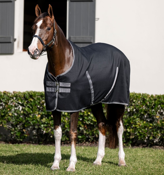 Horseware Rambo Stalldecke 0g schwarz