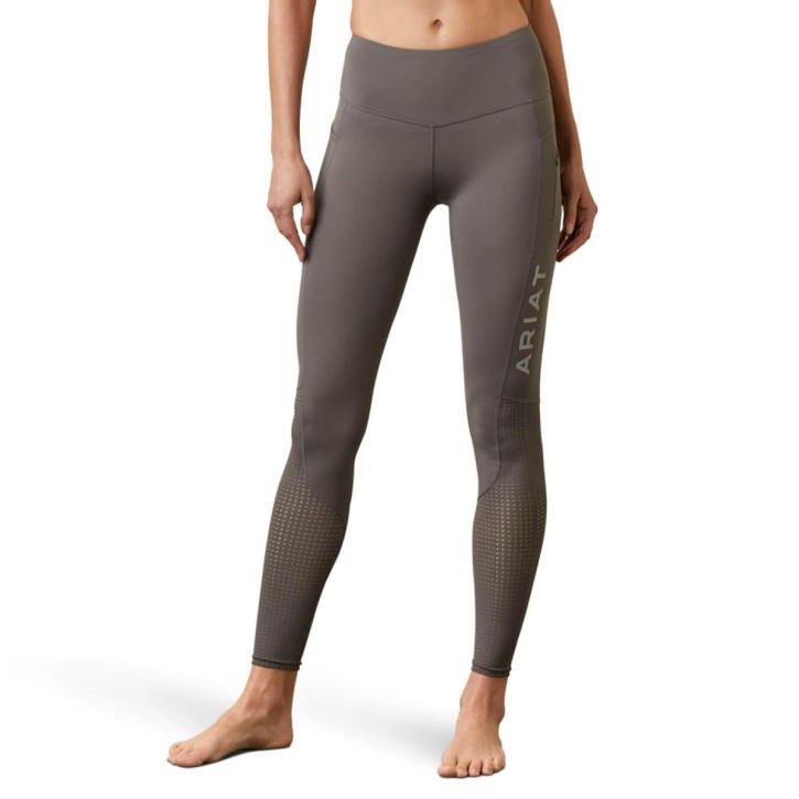 Ariat Reitleggings Vollgrip plum grey