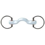 Beris Konnex Olivenkopfgebiss mit Zungenbogenstange soft, Ring 7,5 cm