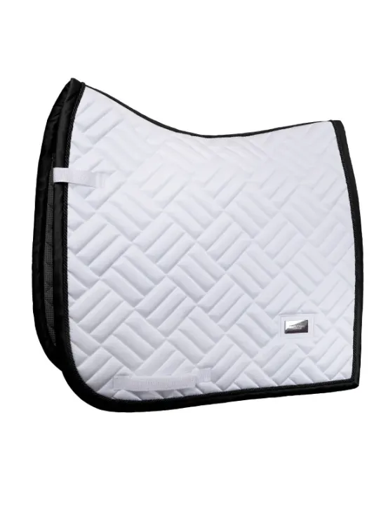 Equestrian Stockholm Dressur Schabracke Modern White Black Edition Full
