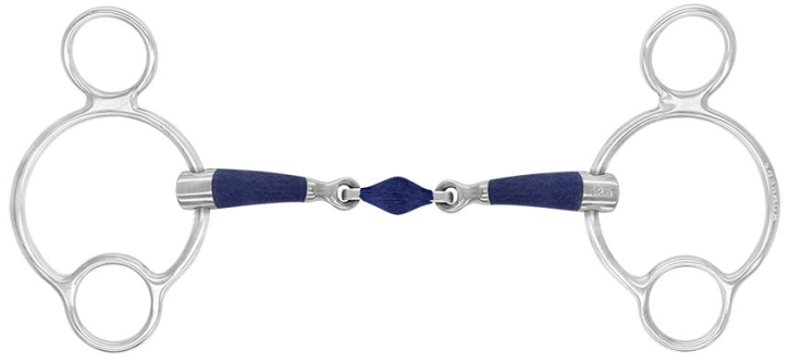 Bombers Bits 2½ Ring Bomber Blue Elliptical doppelt gebrochen