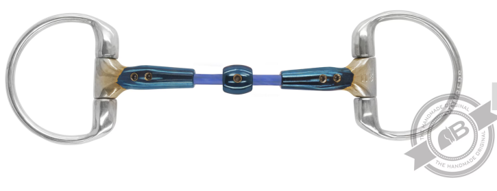 Bombers Bits Loose Ring Wassertrense Elliptical Cable doppelt gebrochen 135mm