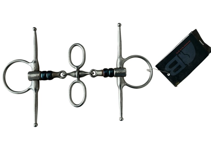 Bombers Bits Full Cheek Schenkeltrense Spinner Cherry Roller