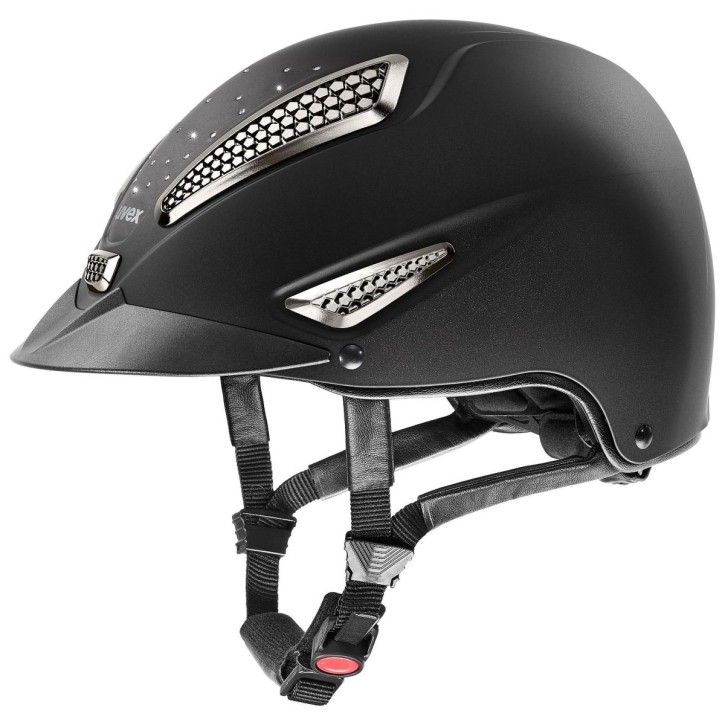 Uvex Reithelm Perfexxion II Grace Schwarz Gr. M-L