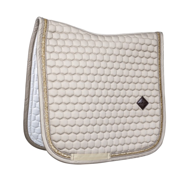 Kentucky Schabracke Glitter Band Dressur Beige