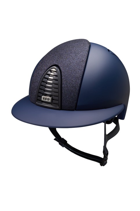 KEP Reithelm Cromo 2.0 m. Inlay matt Inserto Star Polo blau