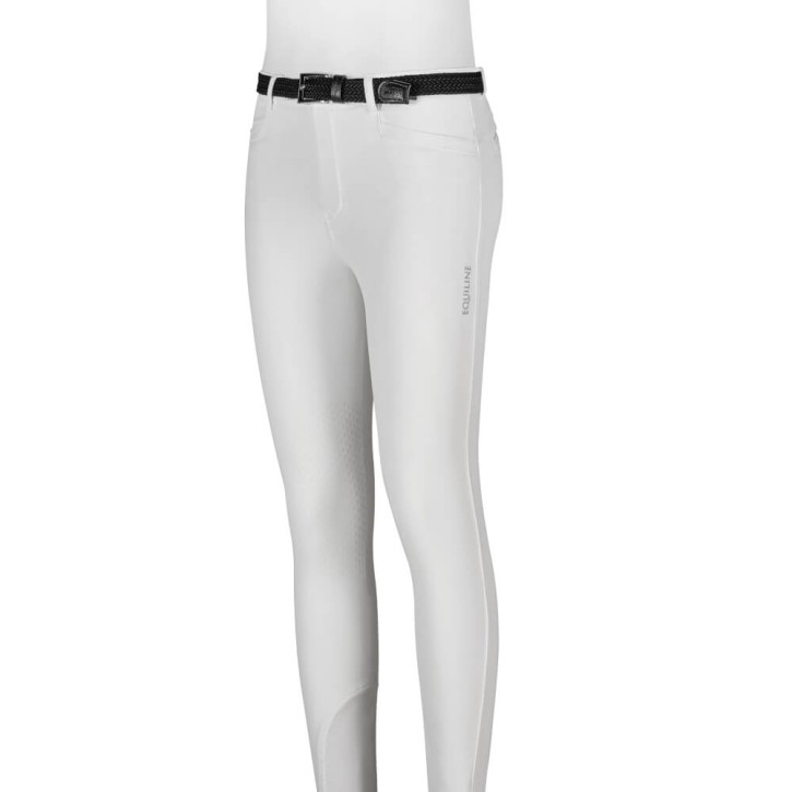 Equiline Kinder/Jugend Kniegrip Reithose Jhoank Weiss