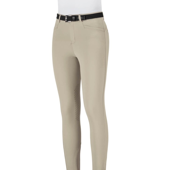 Equiline Mädchen Kniegrip Reithose Jinak Beige