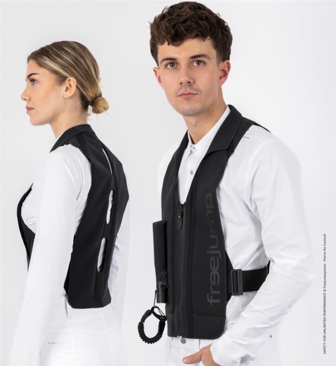 FREEJUMP PLUME Airbagweste Kinder – Innovative Reitschutzweste