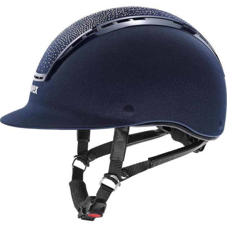 Uvex Reithelm Suxxeed Flash Navy Swarovski®