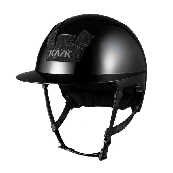 KASK Reithelm KOOKI LADY Swarovski Carpet Black Shine