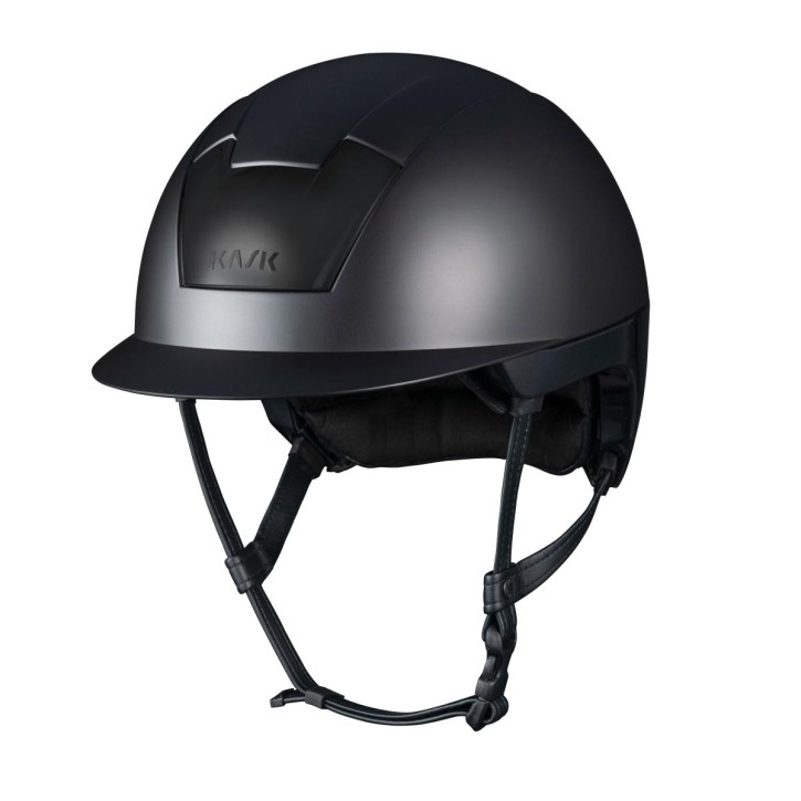 KASK Reithelm KOOKI m. Inlay Black Shadow Schwarz 55