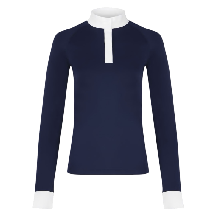 Kentucky Turniershirt Damen Classic Langarm Navy