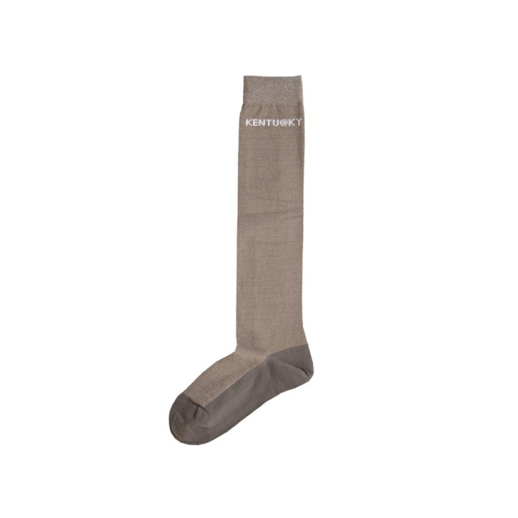 Kentucky Socken Glitzer Beige