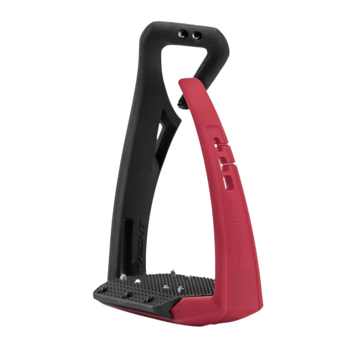 Freejump Sicherheitssteigbügel Soft Up Pro Plus Rot