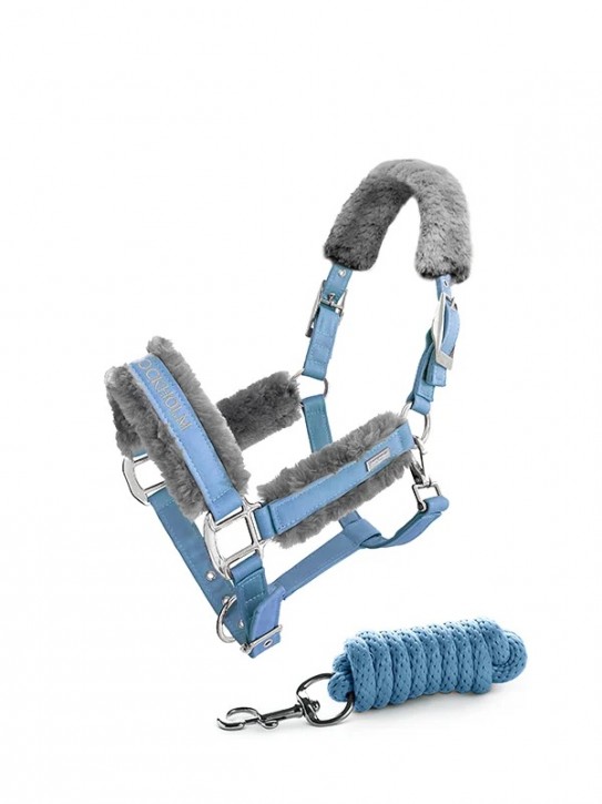 Equestrian Stockholm Halfter & Strick Parisian Blue