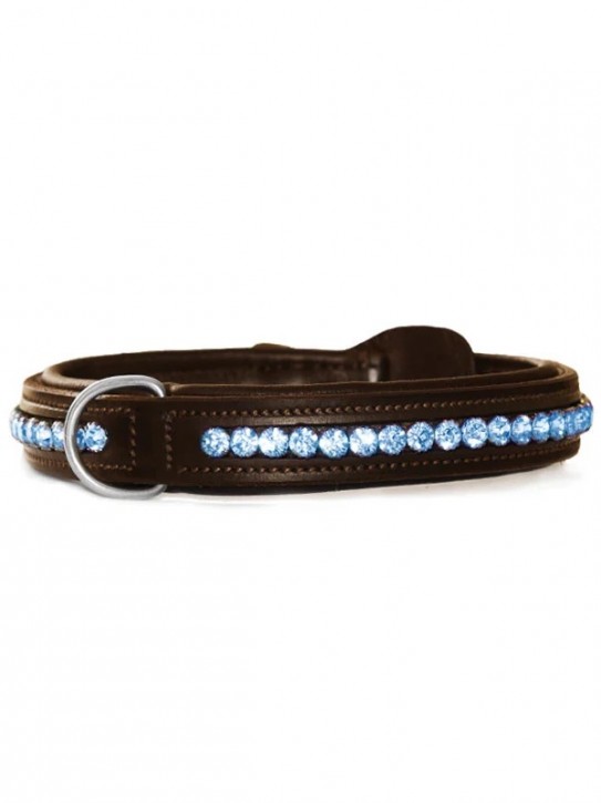 Equestrian Stockholm Hundehalsband Parisian Blue 30 cm