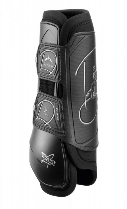 Veredus Absolute Dressage Gamaschen Easy Strap hinten schwarz