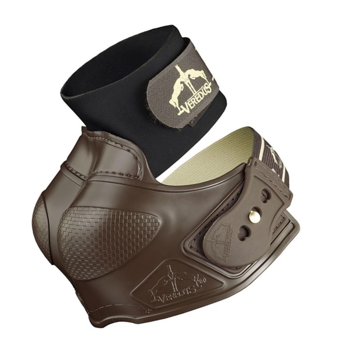 Veredus Ballenschoner Hufglocken Tekno Shield Braun M