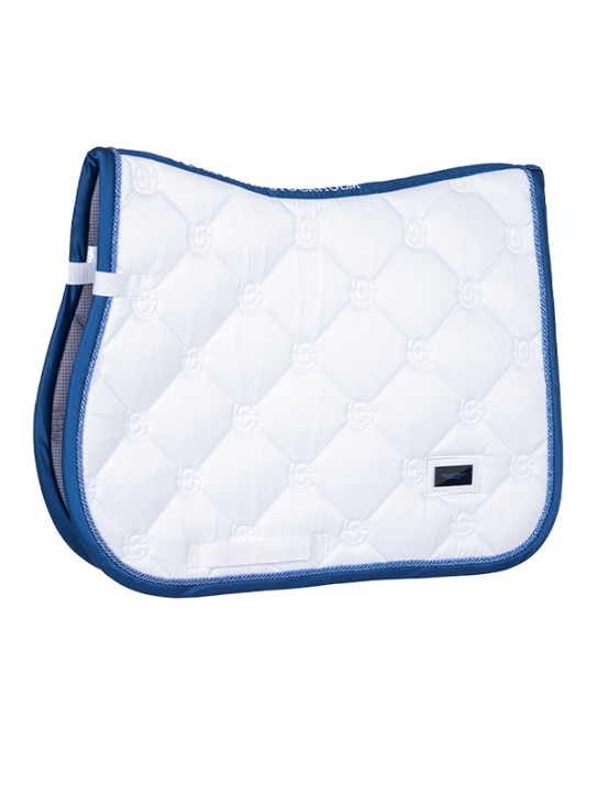 Equestrian Stockholm Spring Schabracke White Blue Meadow Full