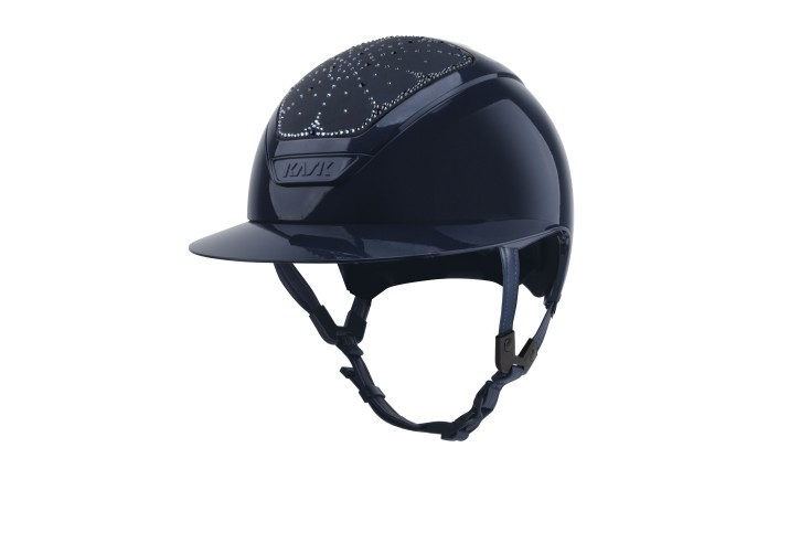 Kask Star Lady Pure Shine Navy Crystals Riviera Blue Montana 53