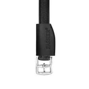 Passier Steigbügelriemen Velvet Touch Mono schwarz