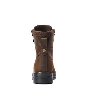 Ariat Damen Harper Wasserfeste Stiefelette Chocolat- Braun