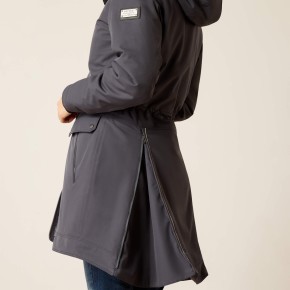 Ariat Damen Parka Tempest wasserdicht in ebony-grau