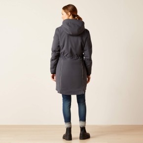 Ariat Damen Parka Tempest wasserdicht in ebony-grau