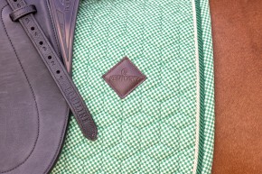 Kentucky Schabracke Velvet Print Dressur Grün