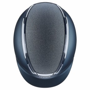 Uvex Exxeed Starshine Reithelm – blau S-M